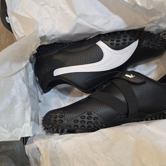 Puma Mostro PERF Sneakers Shoes Men's Size 10 397331-02 NEW BLACK WHITE - Picture 10 of 11